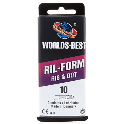 Preservativos con estimulación Ril-Form 10 uds. 