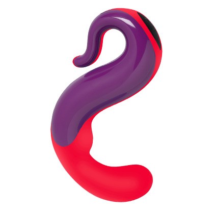 Vibrador Punto G Delight Rojo Indio/Violeta USB