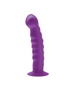 Bumpy - Silicone Dildo Purple