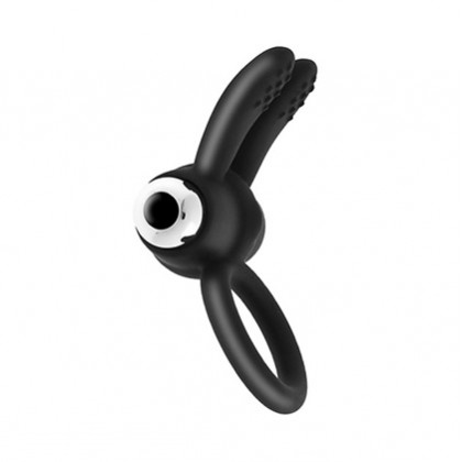 Duo Flap Ring - Vibrating Ring Black