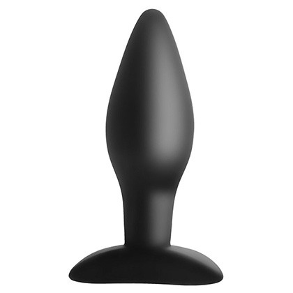 Silicone Butt Plug - Large Black