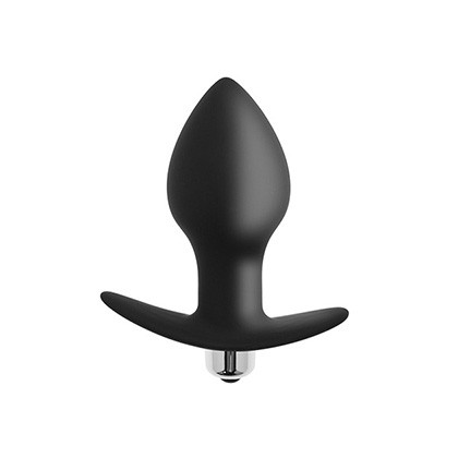 Genghis - Vibrating Butt Plug Black