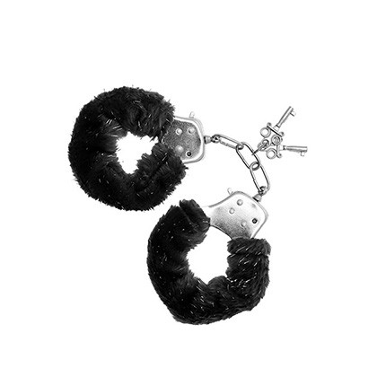 Furry Cuffs - Handcuffs Black