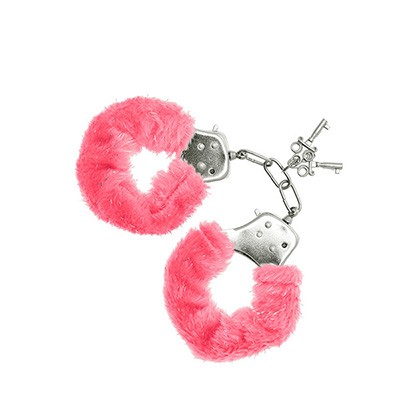 Furry Cuffs - Handcuffs Pink