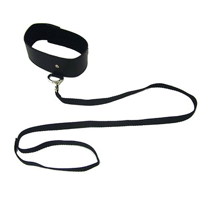 Ataduras Black Leash & Collar