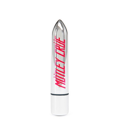 Motley Crue Too Fast For Love 10 Function Bullet Vibrator Silver