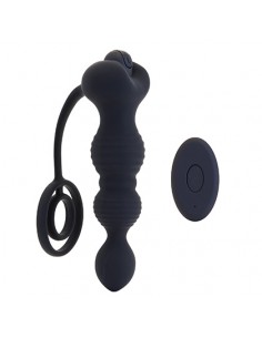 Vibrating Plug w/ring - Black