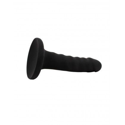 Liquid Silicone Dildo - Black