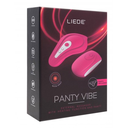 LIEBE PANTY VIBE RECARGABLE CERISE