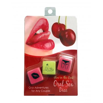 Glow-in-the-Dark Oral Sex Dice