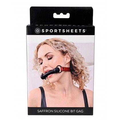 Saffron Silicone Bit Gag