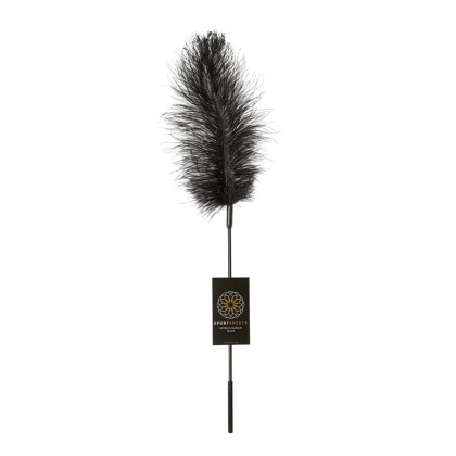 OSTRICH TICKLER - BLACK