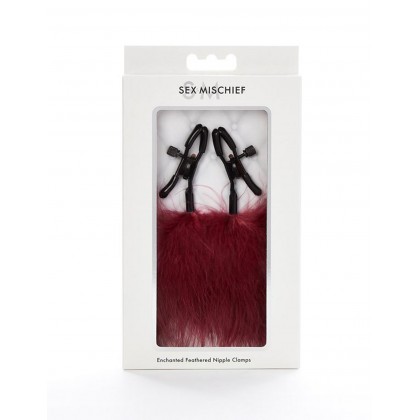 Enchanted Feather Nipple Clamps