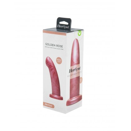 HerSpot Dildo Golden Rose Medium