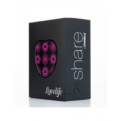 Lovelife™ Share Black – Couple’s ring...