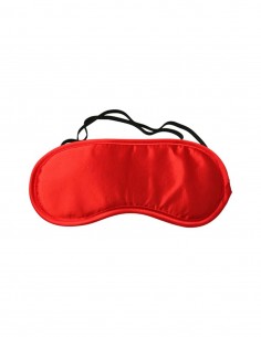 SATIN BLINDFOLD RED