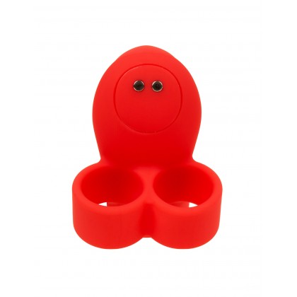 Duo Finger Vibe Rose Red