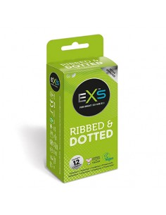 EXS Ribbed& Dotted 12 uds