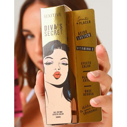Gel Íntimo DIVA'S SECRET - EFECTO CALOR