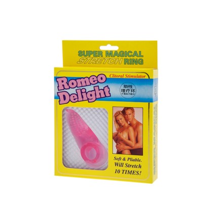 ANILLA ESTIMULADORA ROSA ROMEO DELIGHT