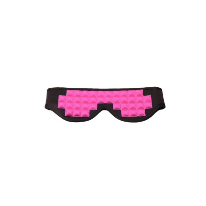 SEE NO EVIL BLINDFOLD CERISE