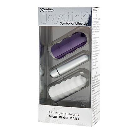 Joystick Giro Set Bala & 2 Fundas Lila / Blanco