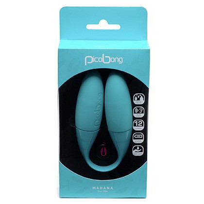 Vibrador Dual Mahana Azul Turquesa