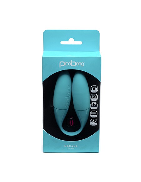 Vibrador Dual Mahana Azul Turquesa