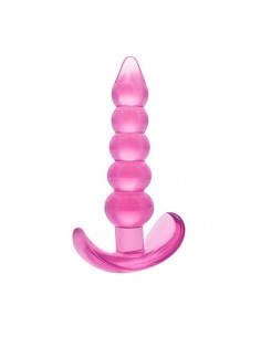  BUBBLE ANAL PLUG CLEAR PINK