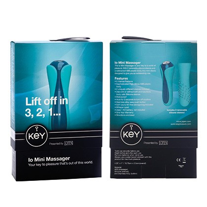 Masajeador IO Azul Turquesa