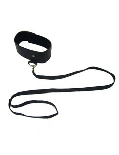 Ataduras Black Leash & Collar