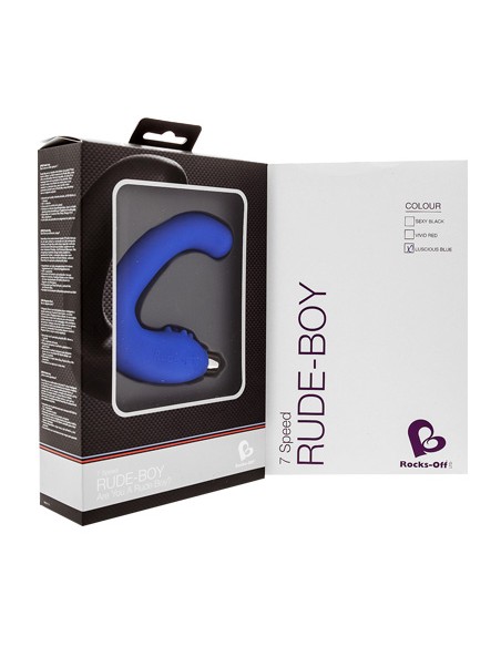Vibrador Rude - Boy 7 Azul
