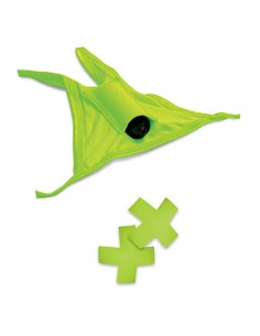 Neon Vibr Panty  & Pasty Set Green