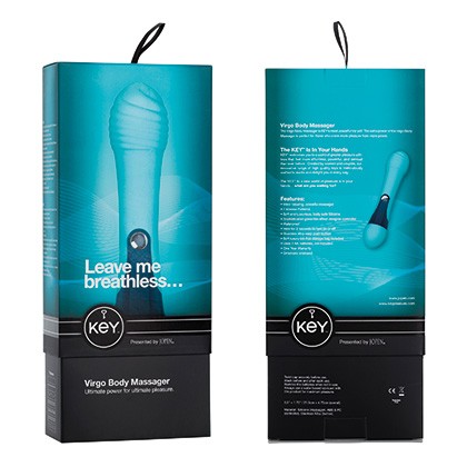 Masajeador Corporal Virgo Azul Turquesa