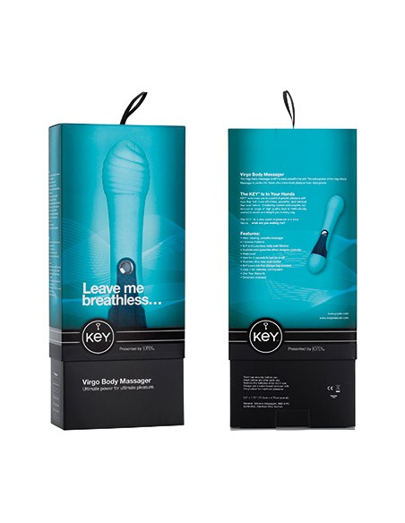 Masajeador Corporal Virgo Azul Turquesa