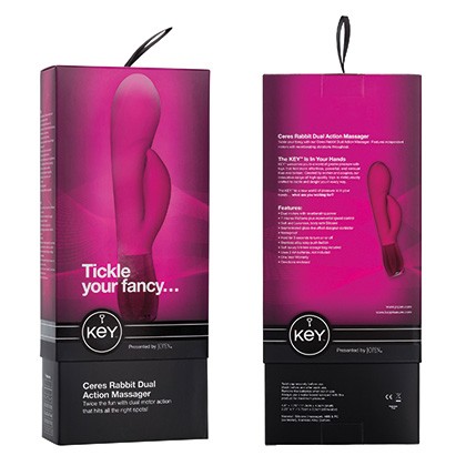 Vibrador Conejo Ceres Rabbit Rosa Frambuesa