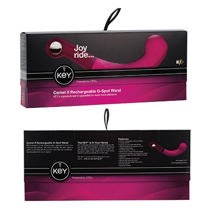 Vibrador Punto G Comet II Rosa Frambuesa