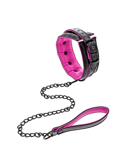 SOFT COLLAR PINK/BLACK