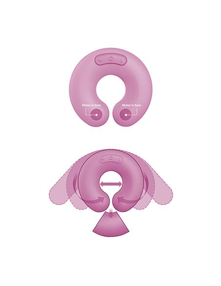 Masajeador Zini Donut Rosa