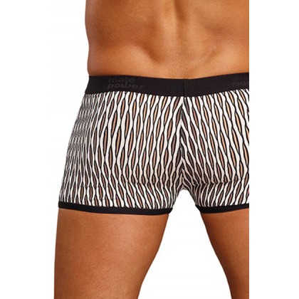 Mini Pouch Short Wave White