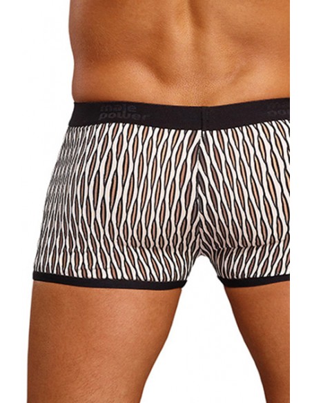 Mini Pouch Short Wave White