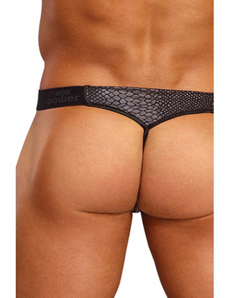 Micro GThong Cobra Black