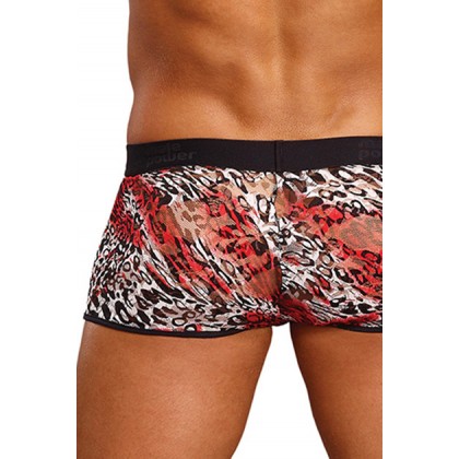 Short Leopard Red