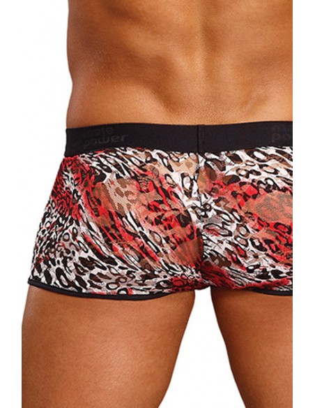 Short Leopard Red