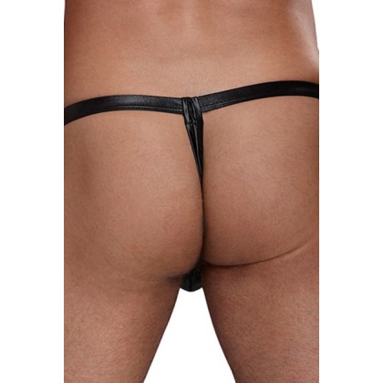 Ladder Thong Black