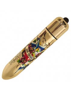 Bala Vibradora Dorada Tattoo RO-160 - If You Love Me