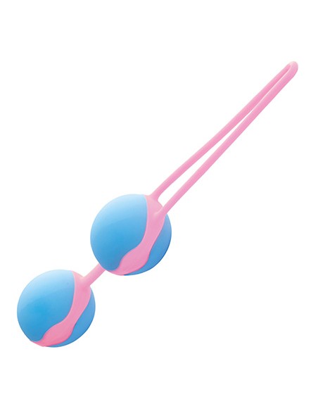 Bolas Chinas Liebe Rosa Pastel/Azul Cielo