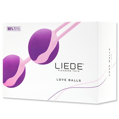 Bolas Chinas Liebe Rosa Pastel/Lila