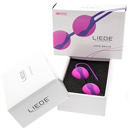 Bolas Chinas Liebe Lila/Fucsia