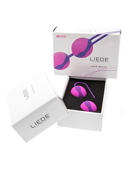 Bolas Chinas Liebe Lila/Fucsia